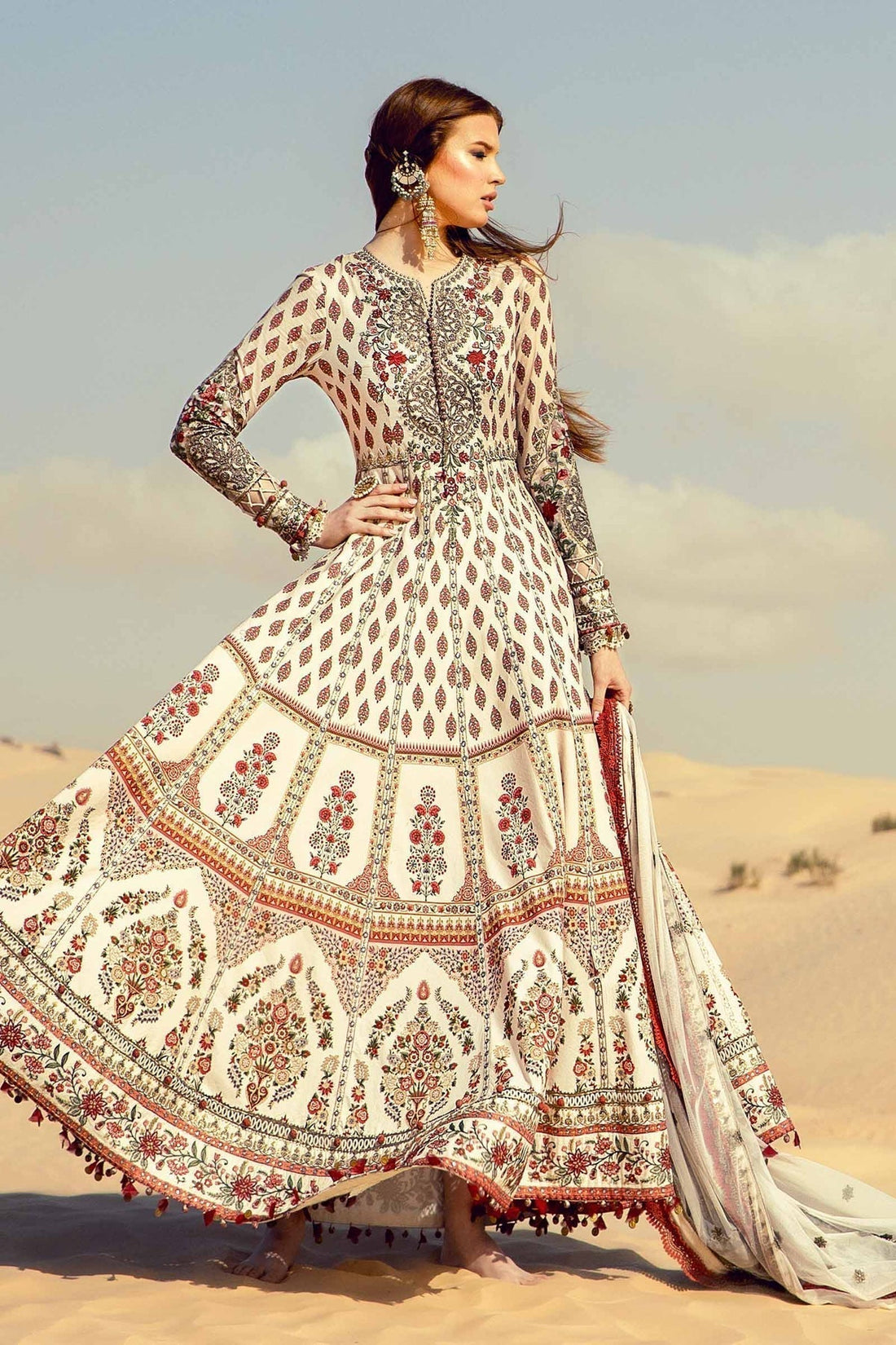 Maria B | Voyage a' Luxe Lawn | D-2413-A - House Of Hania