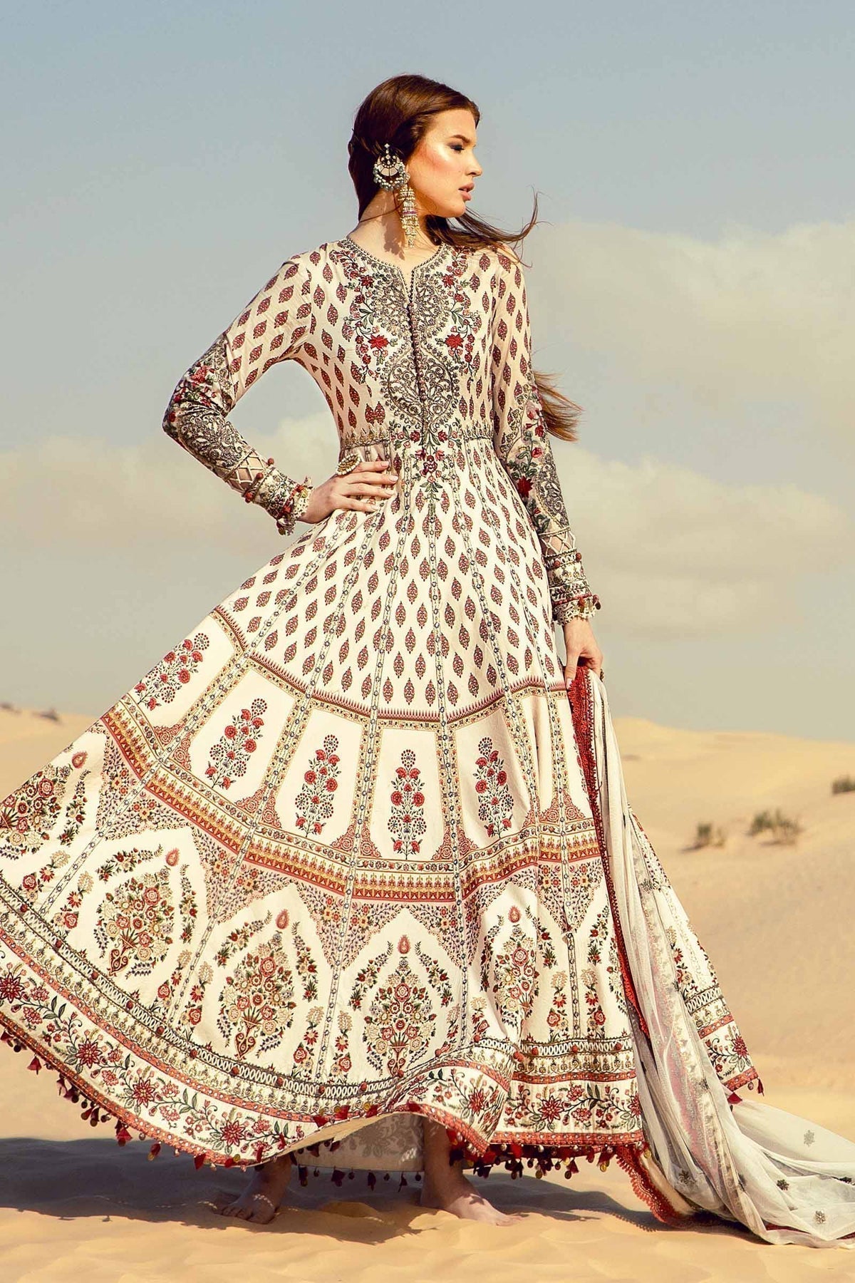 Maria B | Voyage a' Luxe Lawn | D-2413-A - House Of Hania