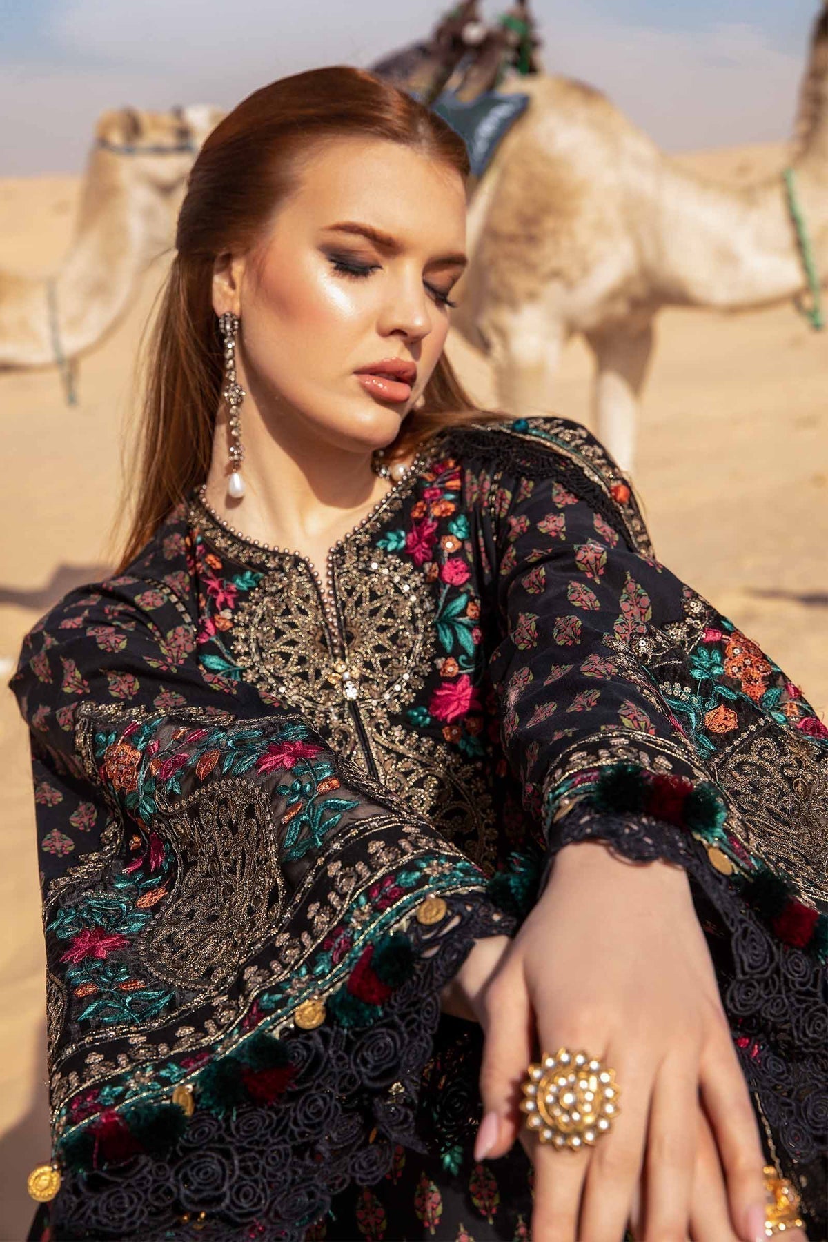 Maria B | Voyage a' Luxe Lawn | D-2413-B - House Of Hania