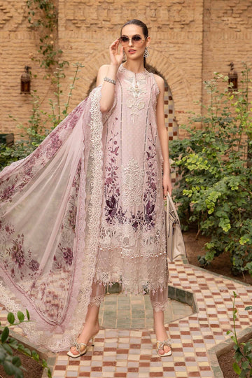 Maria B | Voyage a' Luxe Lawn | D-2414-A - House Of Hania
