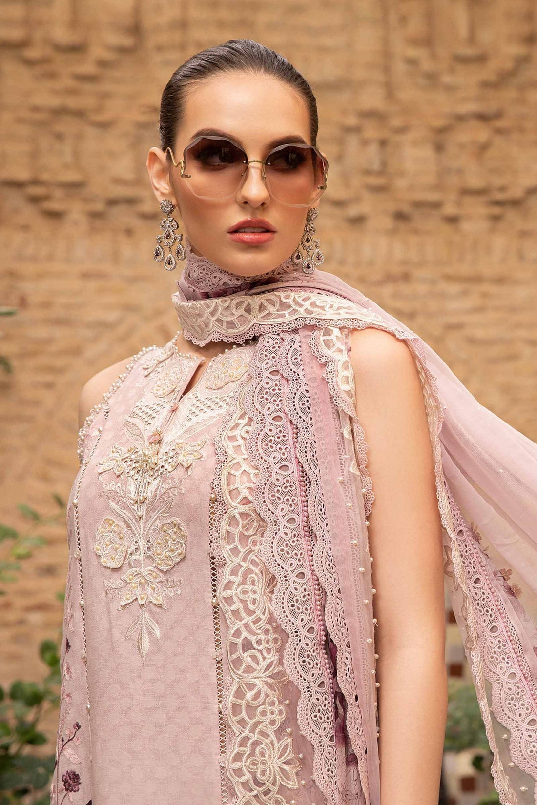 Maria B | Voyage a' Luxe Lawn | D-2414-A - House Of Hania