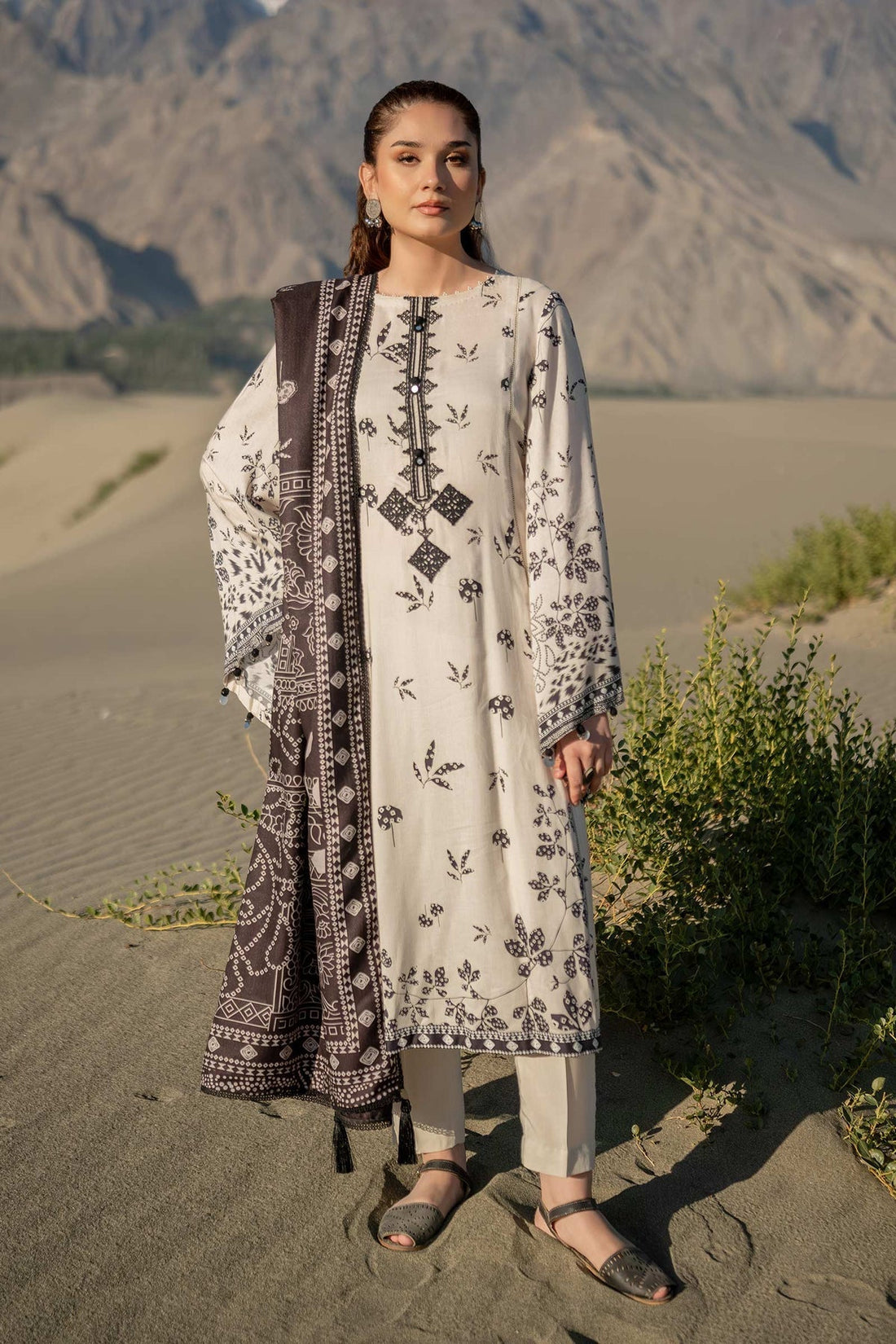 Maria B | Winter Basics 2024 |  507-A - House Of Hania