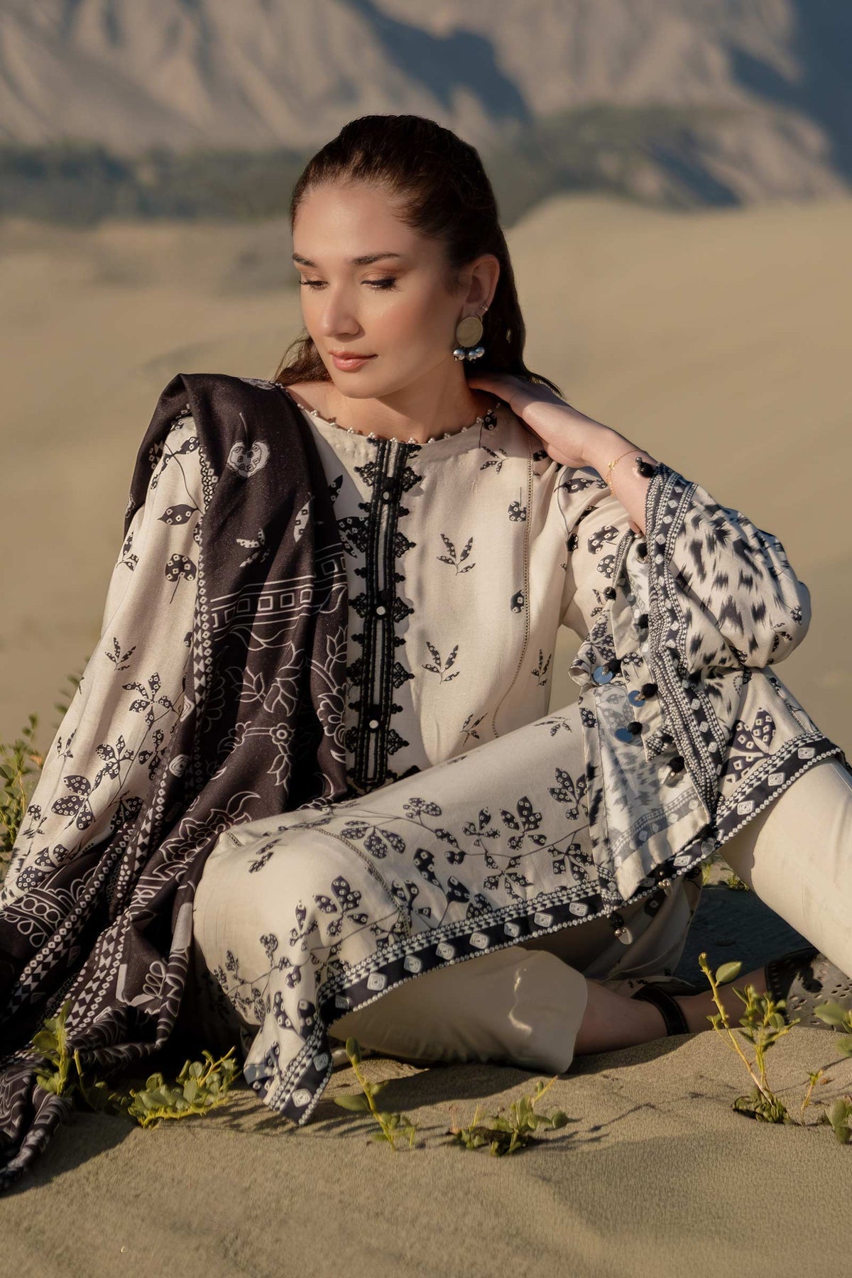 Maria B | Winter Basics 2024 |  507-A - House Of Hania