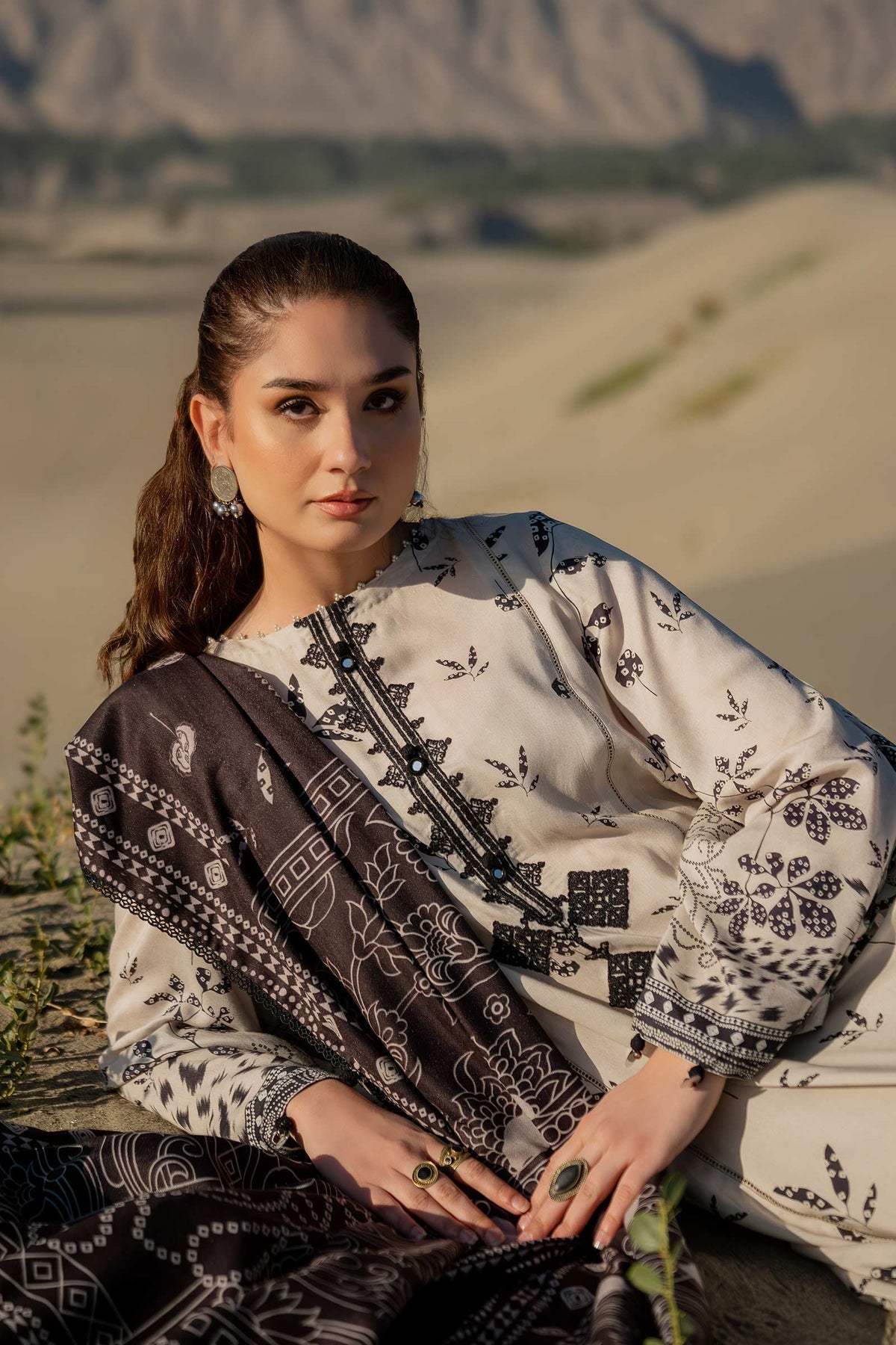 Maria B | Winter Basics 2024 |  507-A - House Of Hania