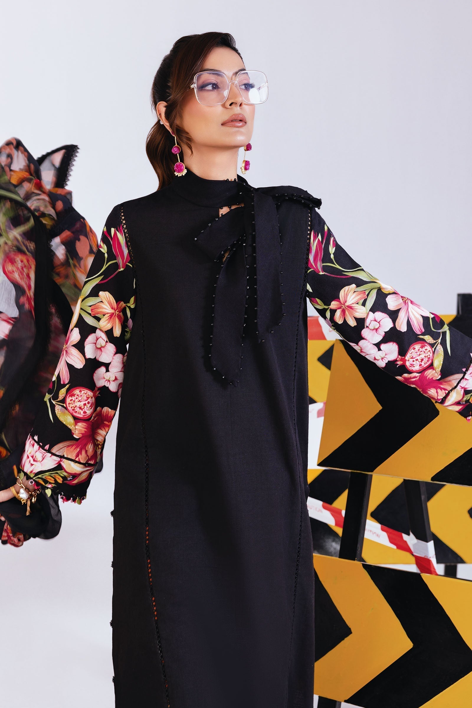 Maria B | Winter Basics 25 | MB-CUS25-1101B - House Of Hania