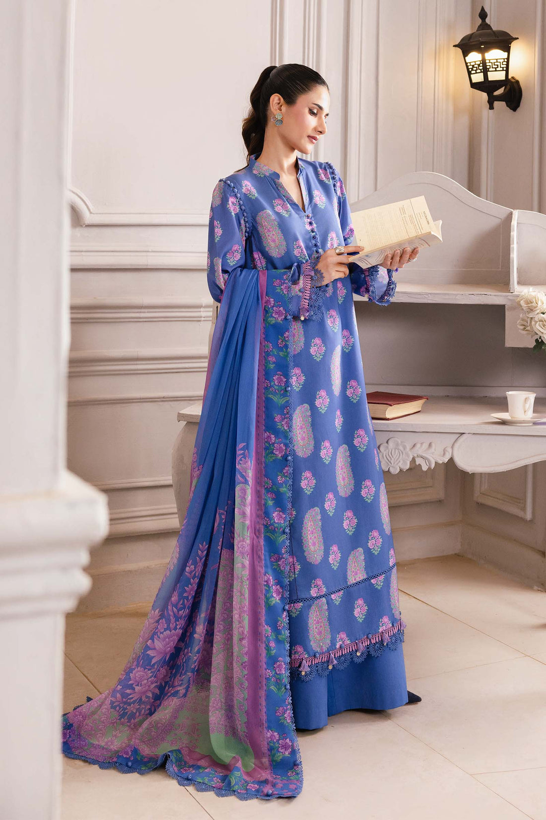 Maria B | Winter Basics 25 | MB-CUS25-1110B - House Of Hania