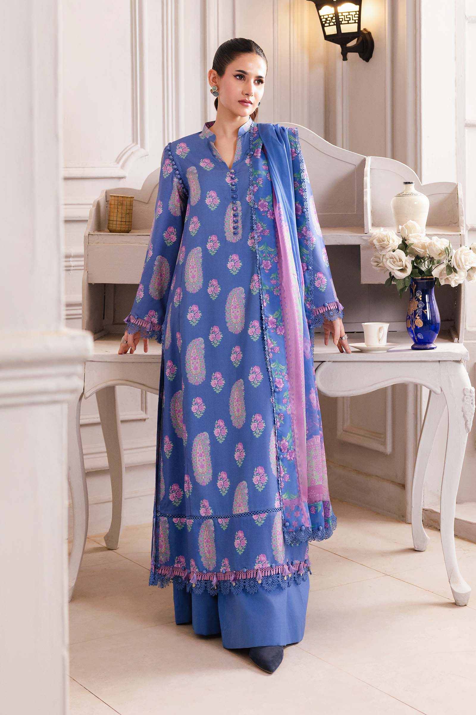 Maria B | Winter Basics 25 | MB-CUS25-1110B - House Of Hania