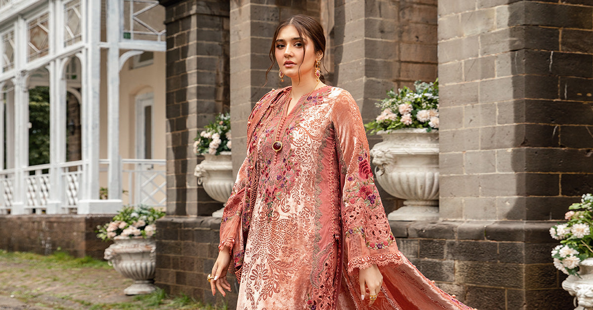 Maria B | Winter Luxe 24 | DL-1206 - House Of Hania