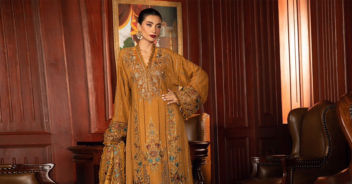 Maria B | Winter Luxe 24 | DL-1207 - House Of Hania