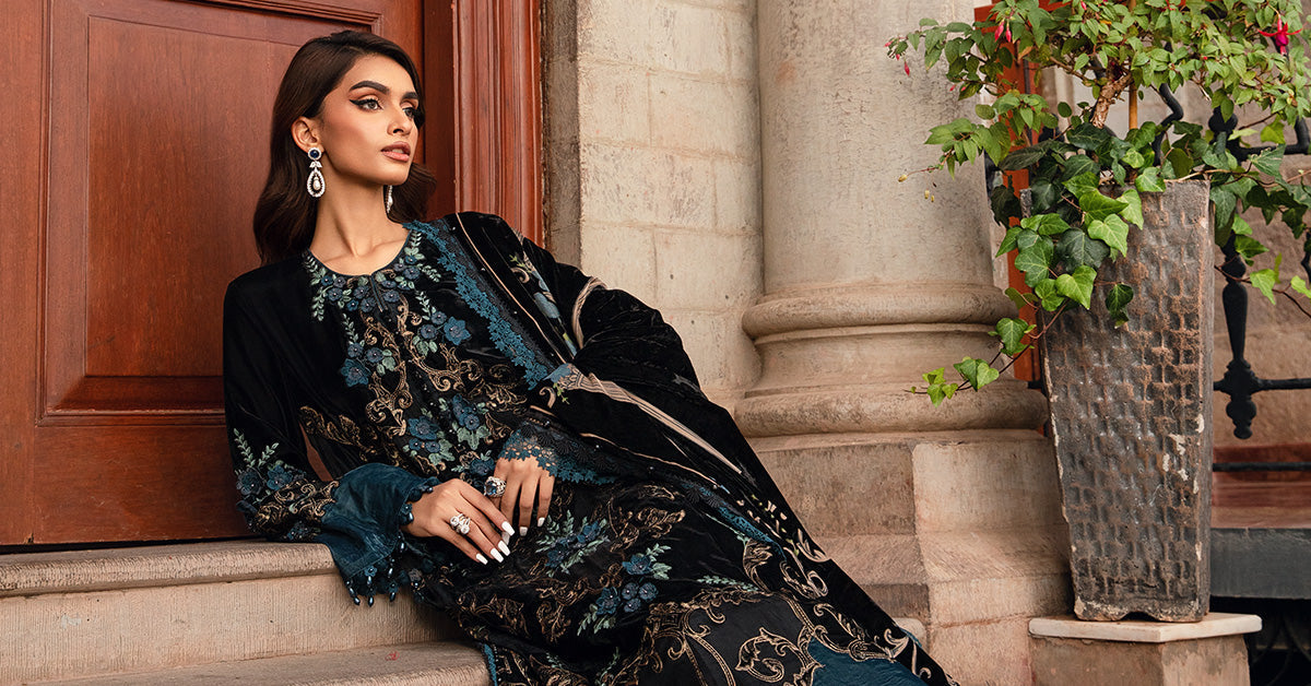 Maria B | Winter Luxe 24 | DL-1208 - House Of Hania