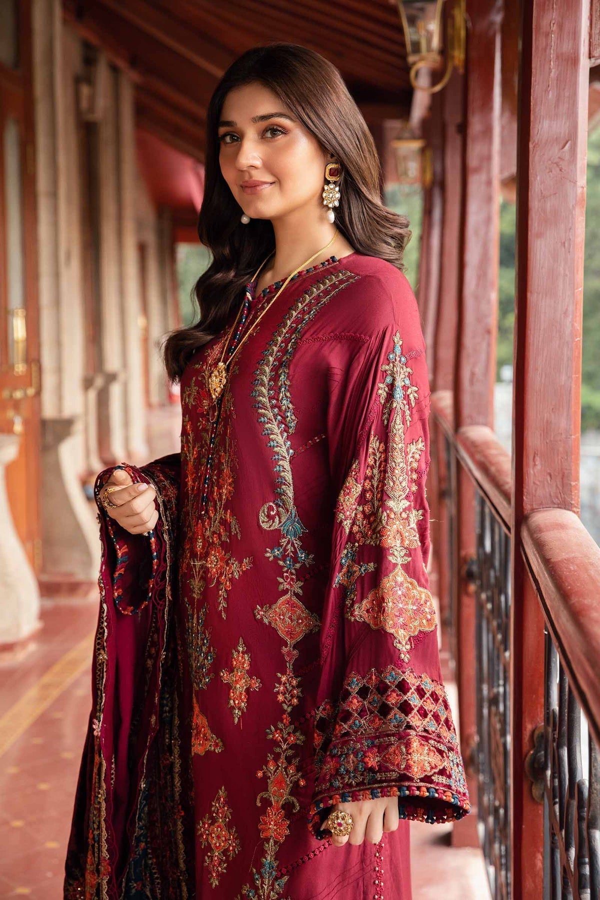 Maria B | Winter Luxe 24 | DL-1210 - House Of Hania