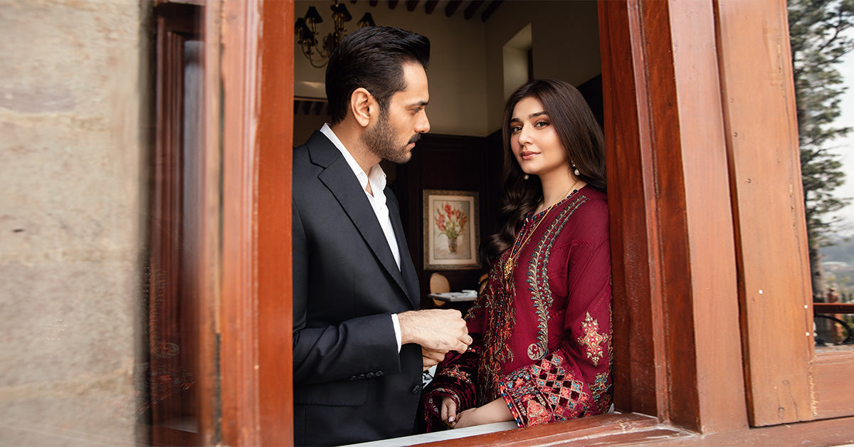 Maria B | Winter Luxe 24 | DL-1210 - House Of Hania
