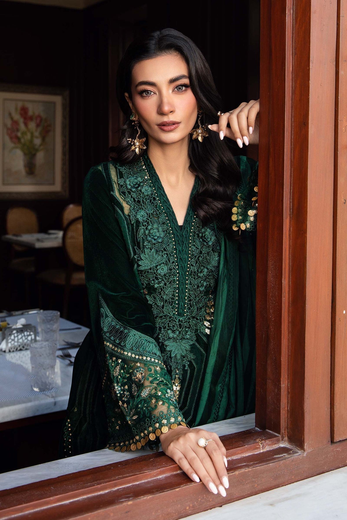 Maria B | Winter Luxe 24 | DL-1212 - House Of Hania