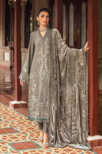 Maria B | Winter Luxe 24 | Velvet DL-1209 - House Of Hania