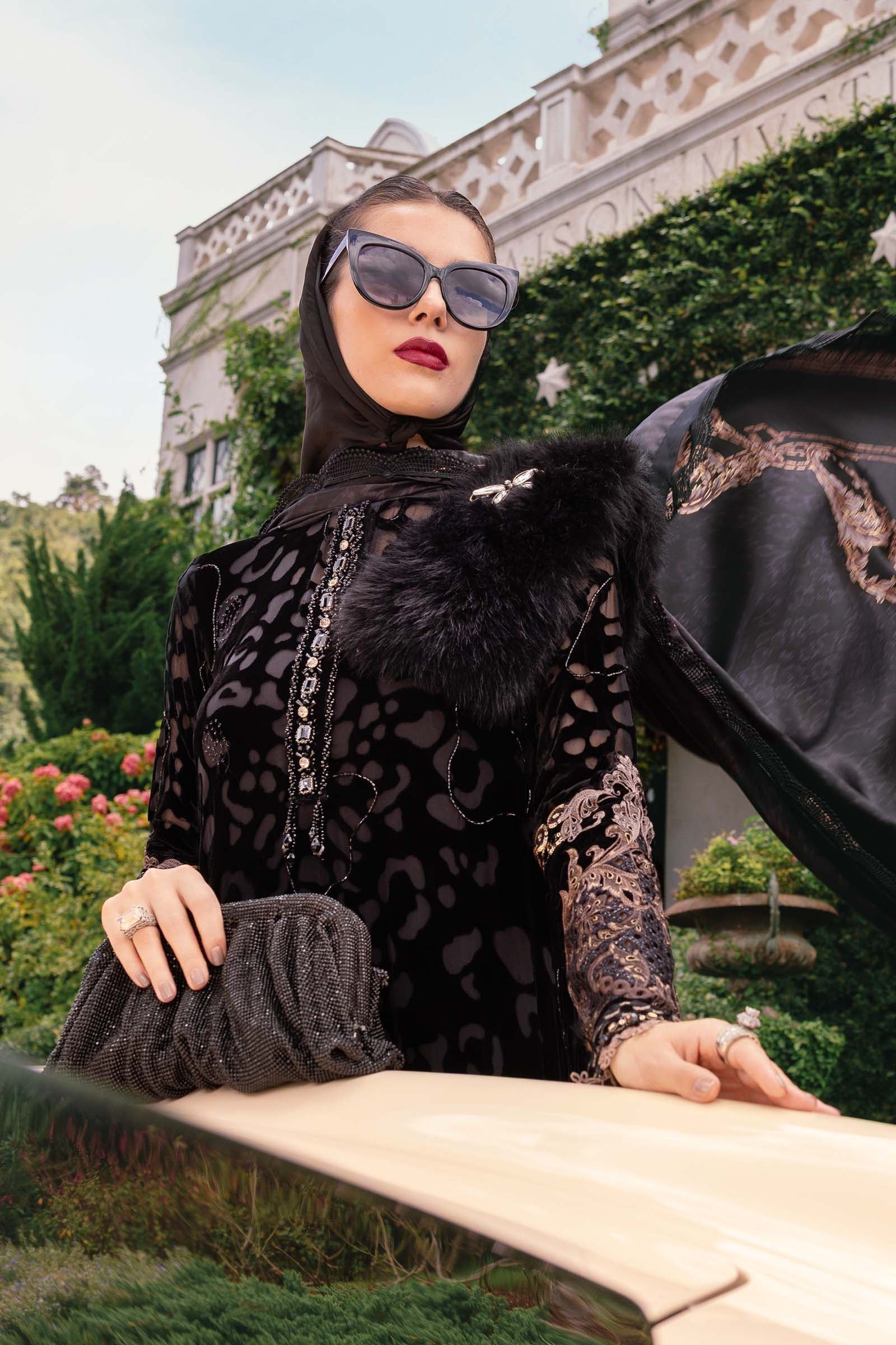 Maria B | Winter Luxe 25 | WL-1301 - House Of Hania