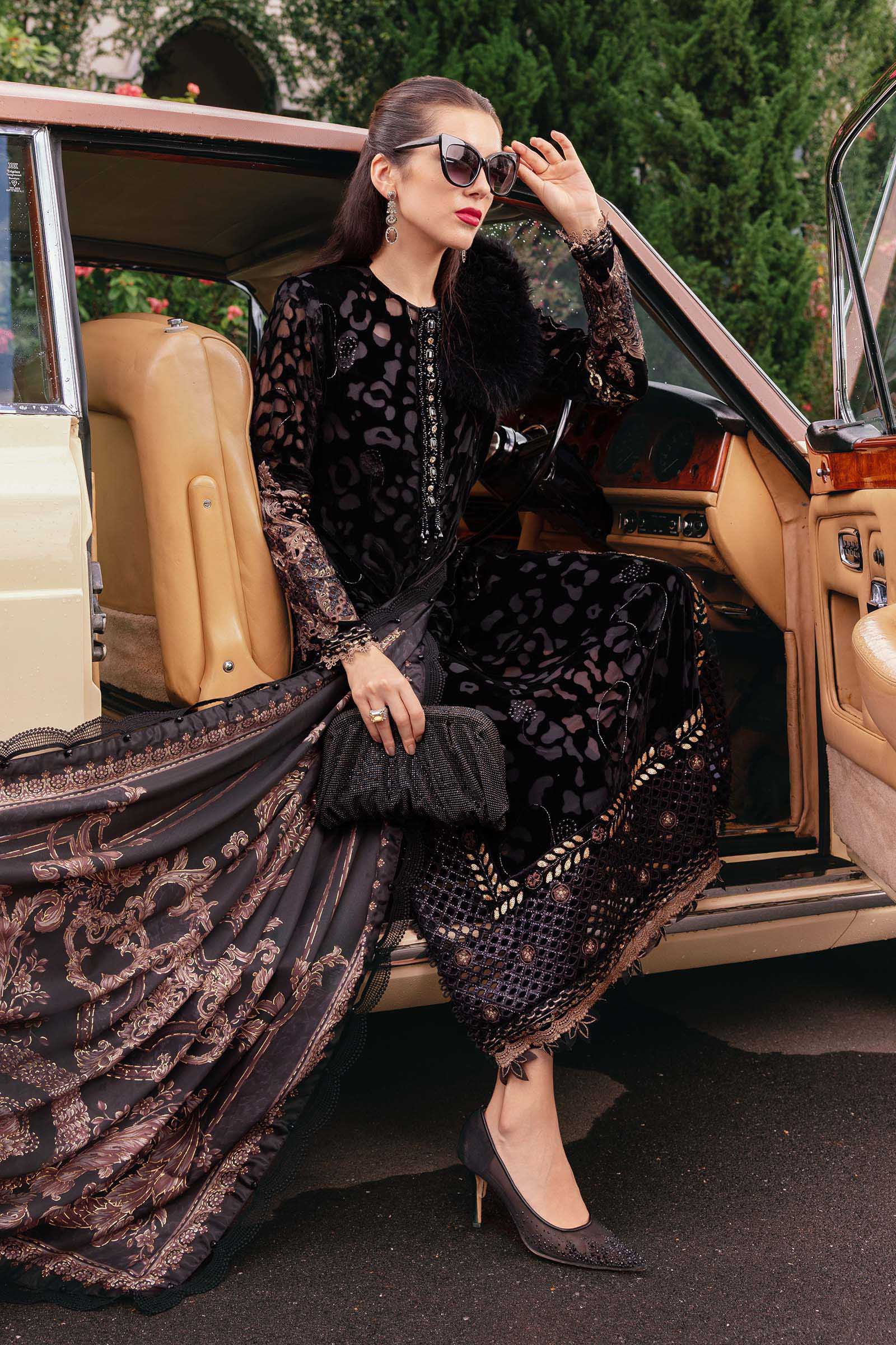 Maria B | Winter Luxe 25 | WL-1301 - House Of Hania