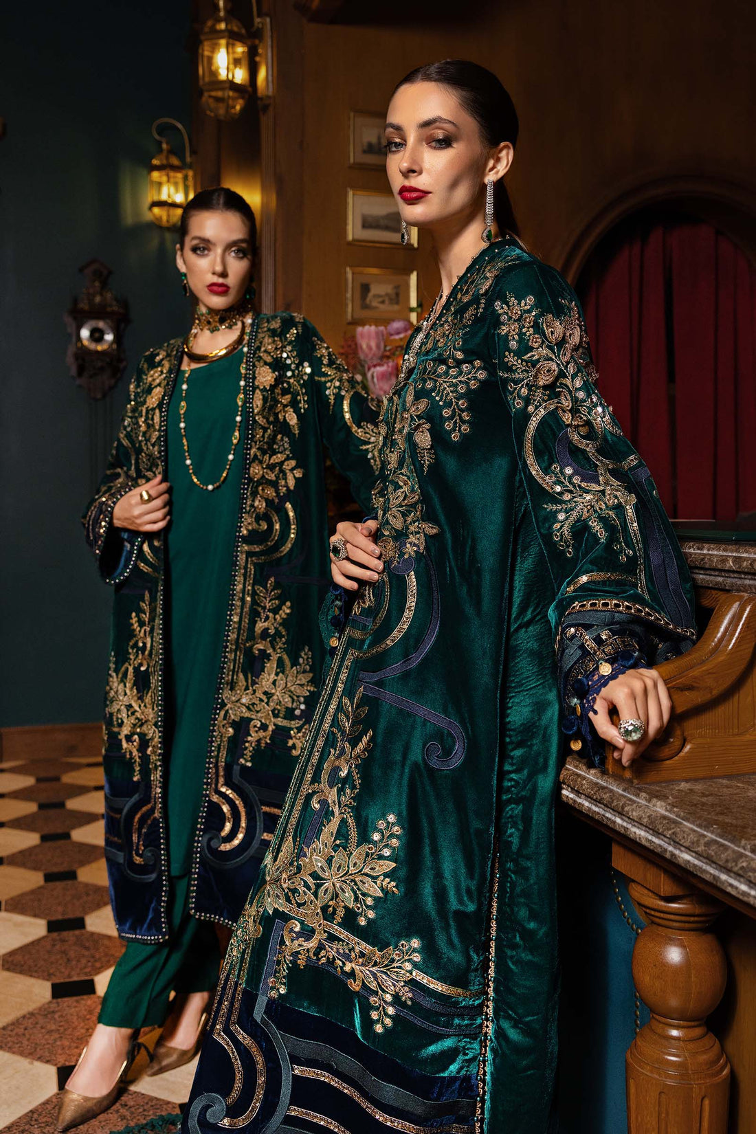 Maria B | Winter Luxe 25 | WL-1302 - House Of Hania
