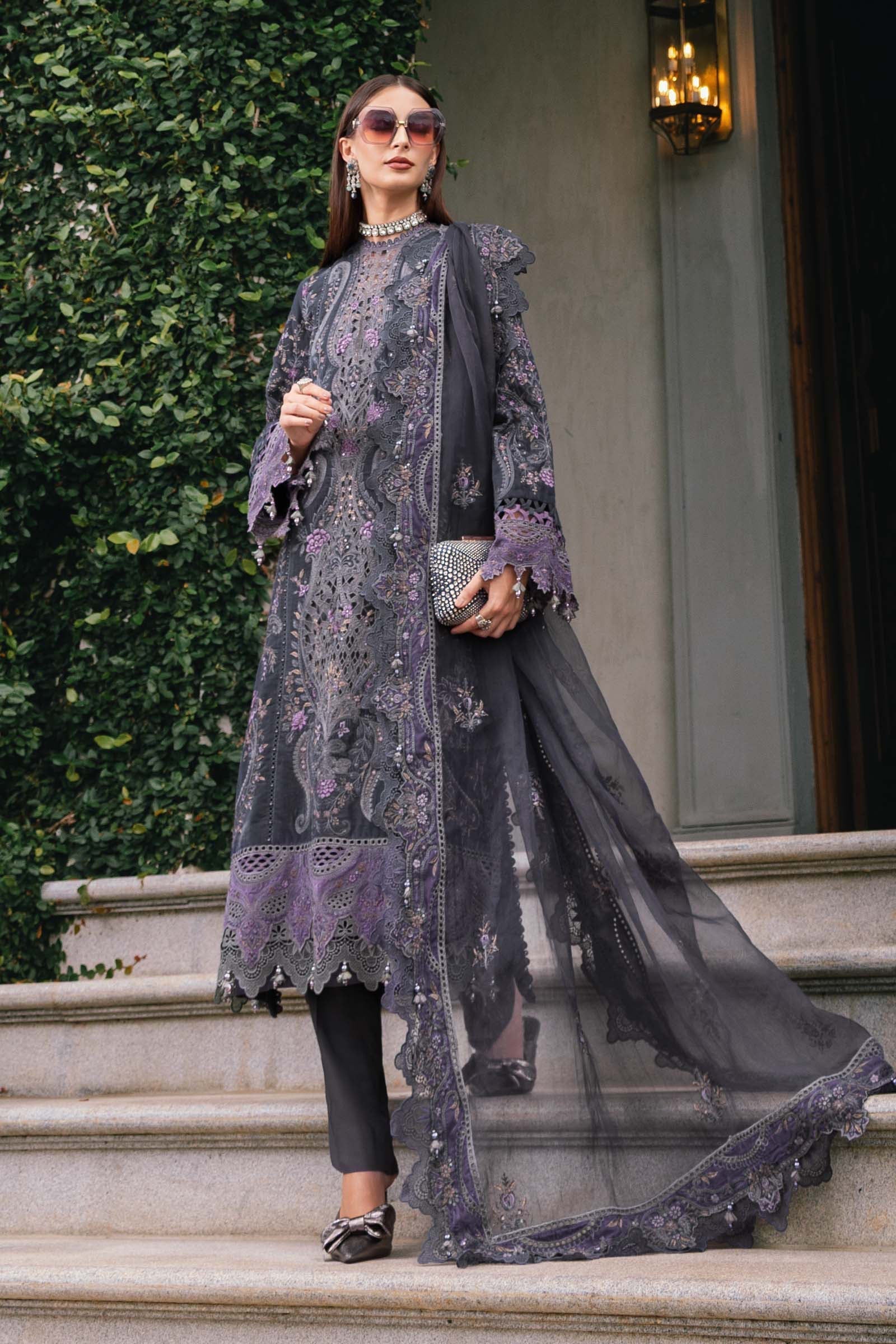Maria B | Winter Luxe 25 | WL-1305 - House Of Hania