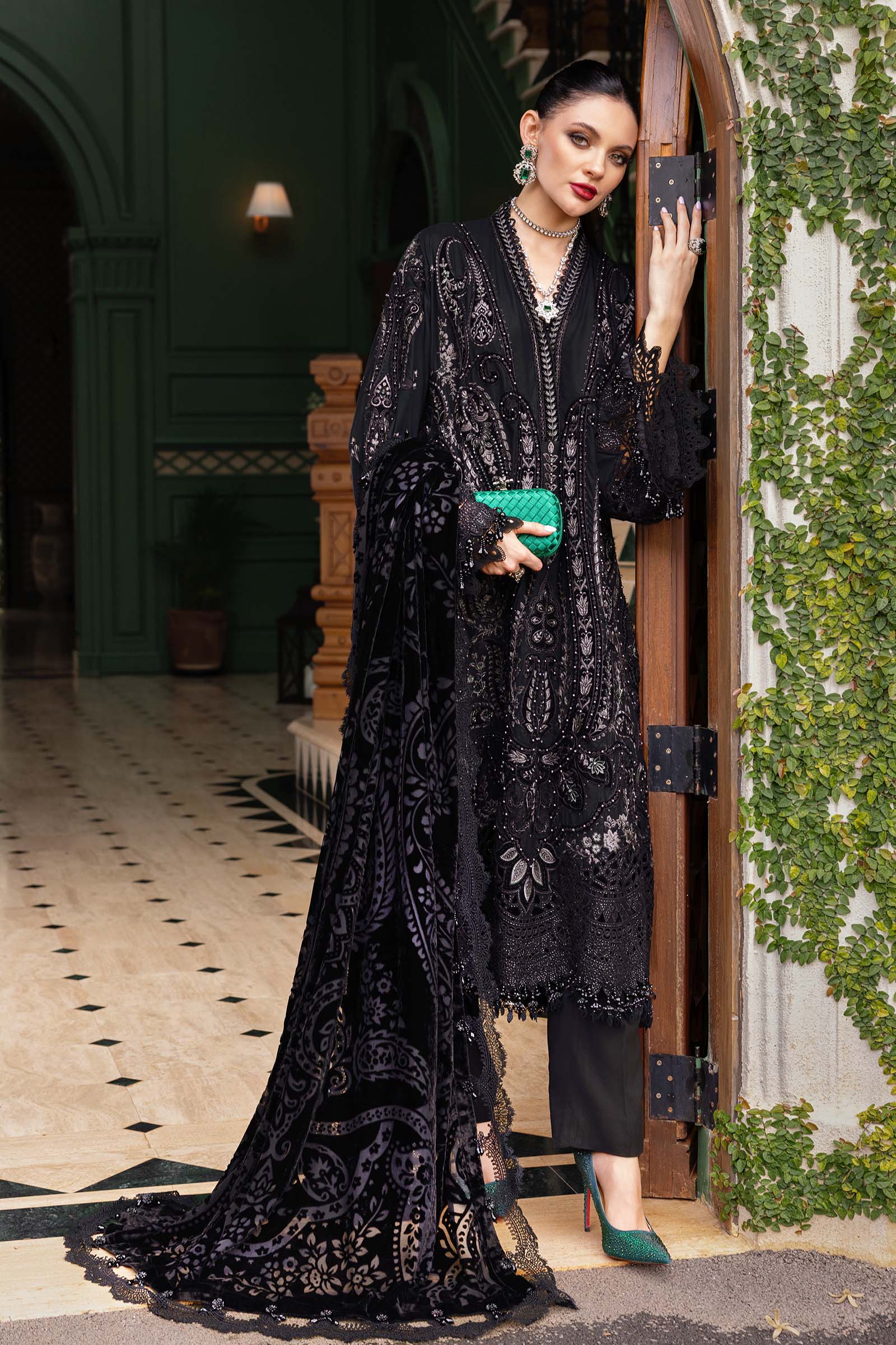 Maria B | Winter Luxe 25 | WL-1307 - House Of Hania