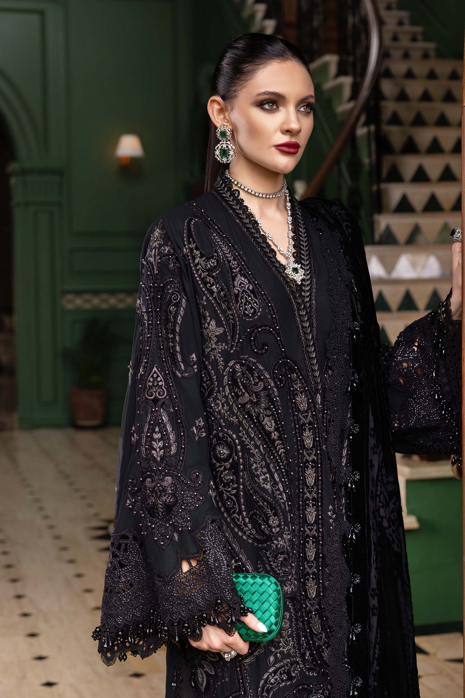 Maria B | Winter Luxe 25 | WL-1307 - House Of Hania