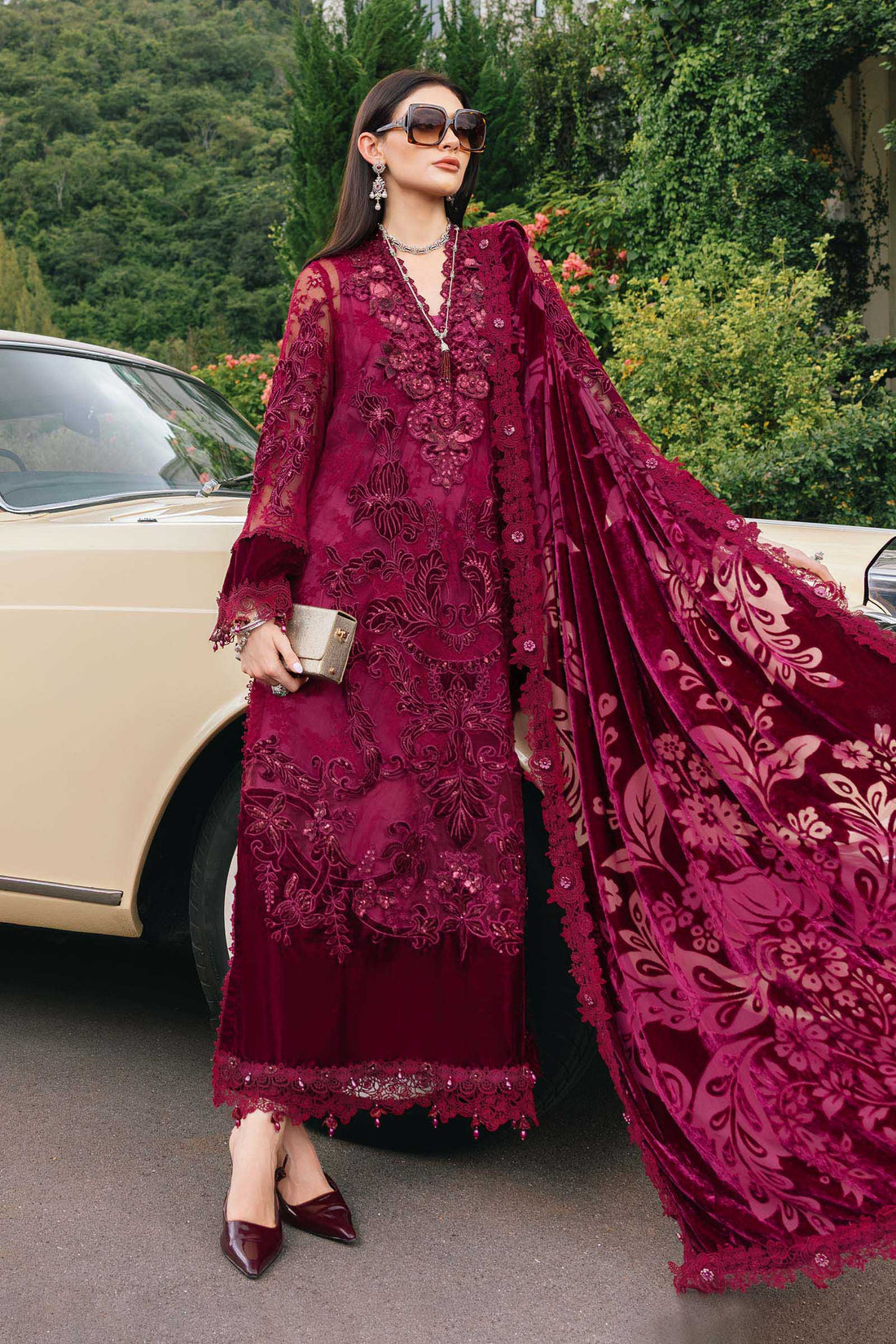 Maria B | Winter Luxe 25 | WL-1308 - House Of Hania