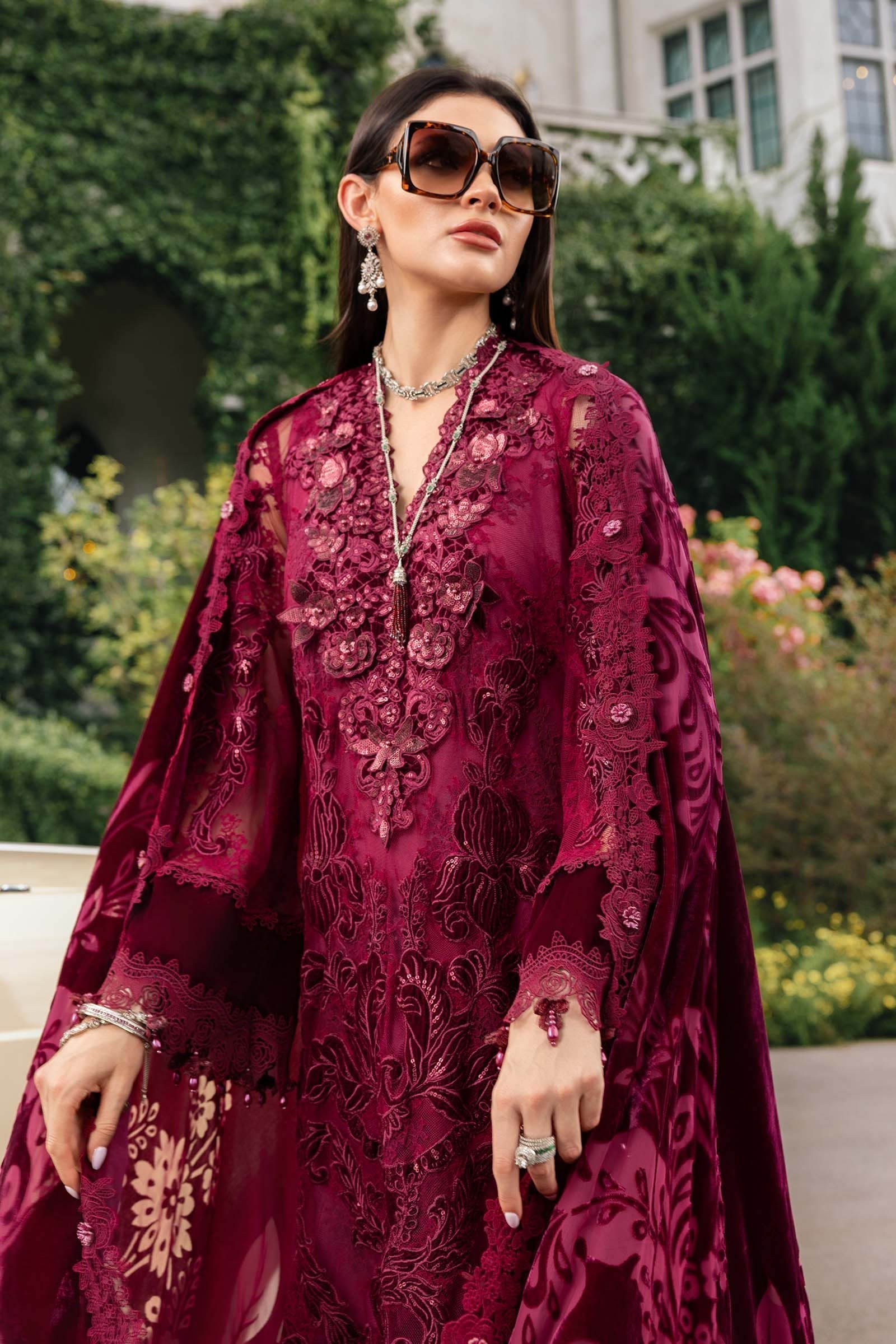 Maria B | Winter Luxe 25 | WL-1308 - House Of Hania