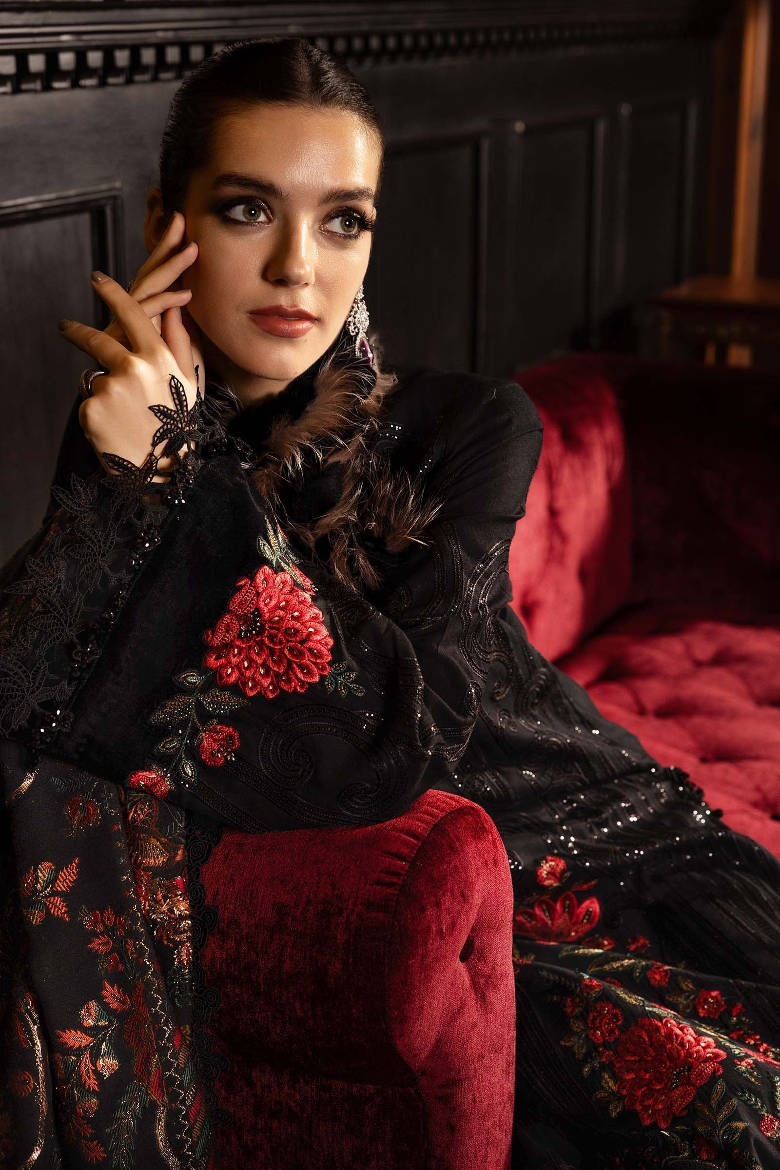 Maria B | Winter Luxe 25 | WL-1309 - House Of Hania