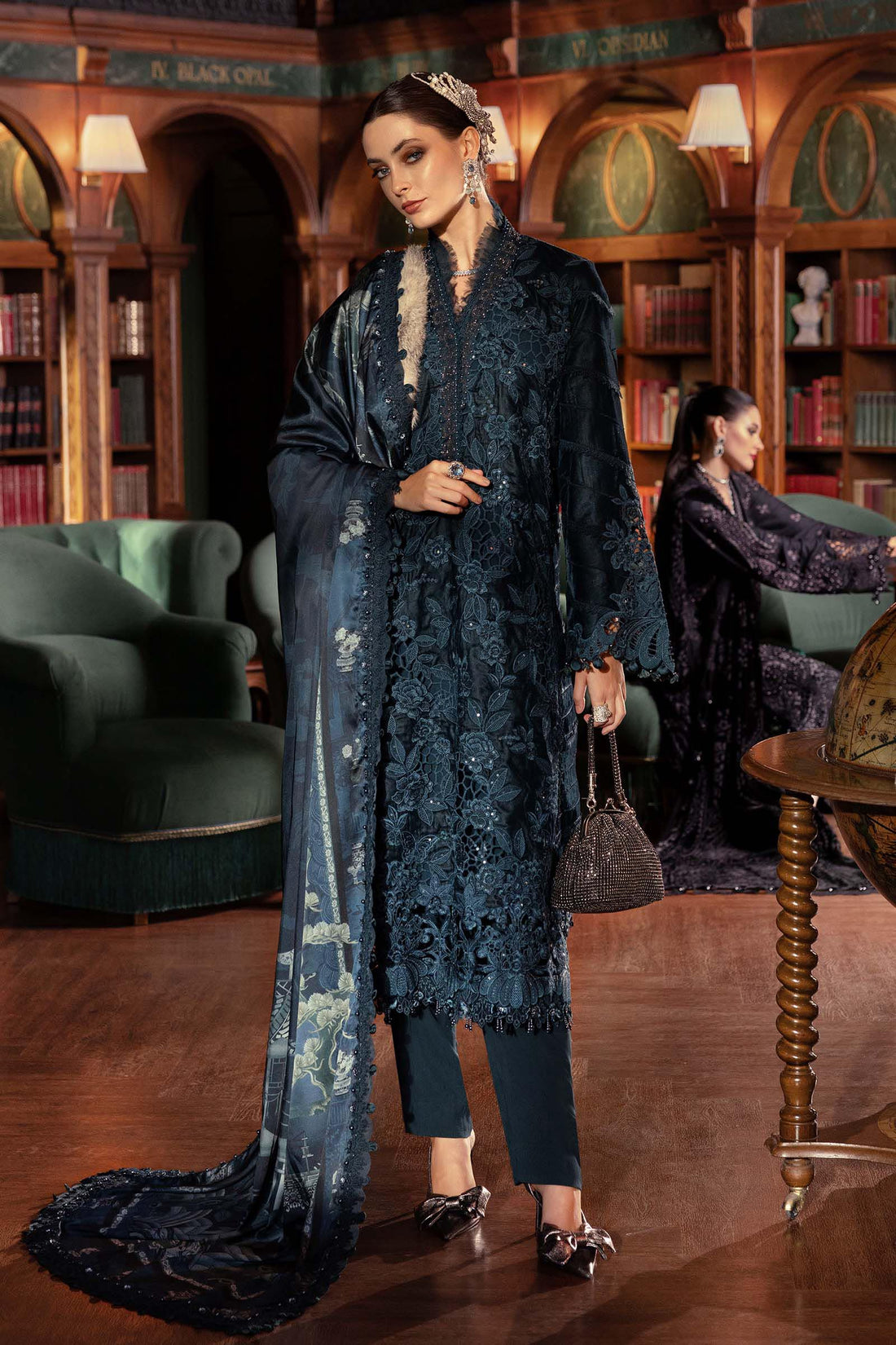 Maria B | Winter Luxe 25 | WL-1310 - House Of Hania