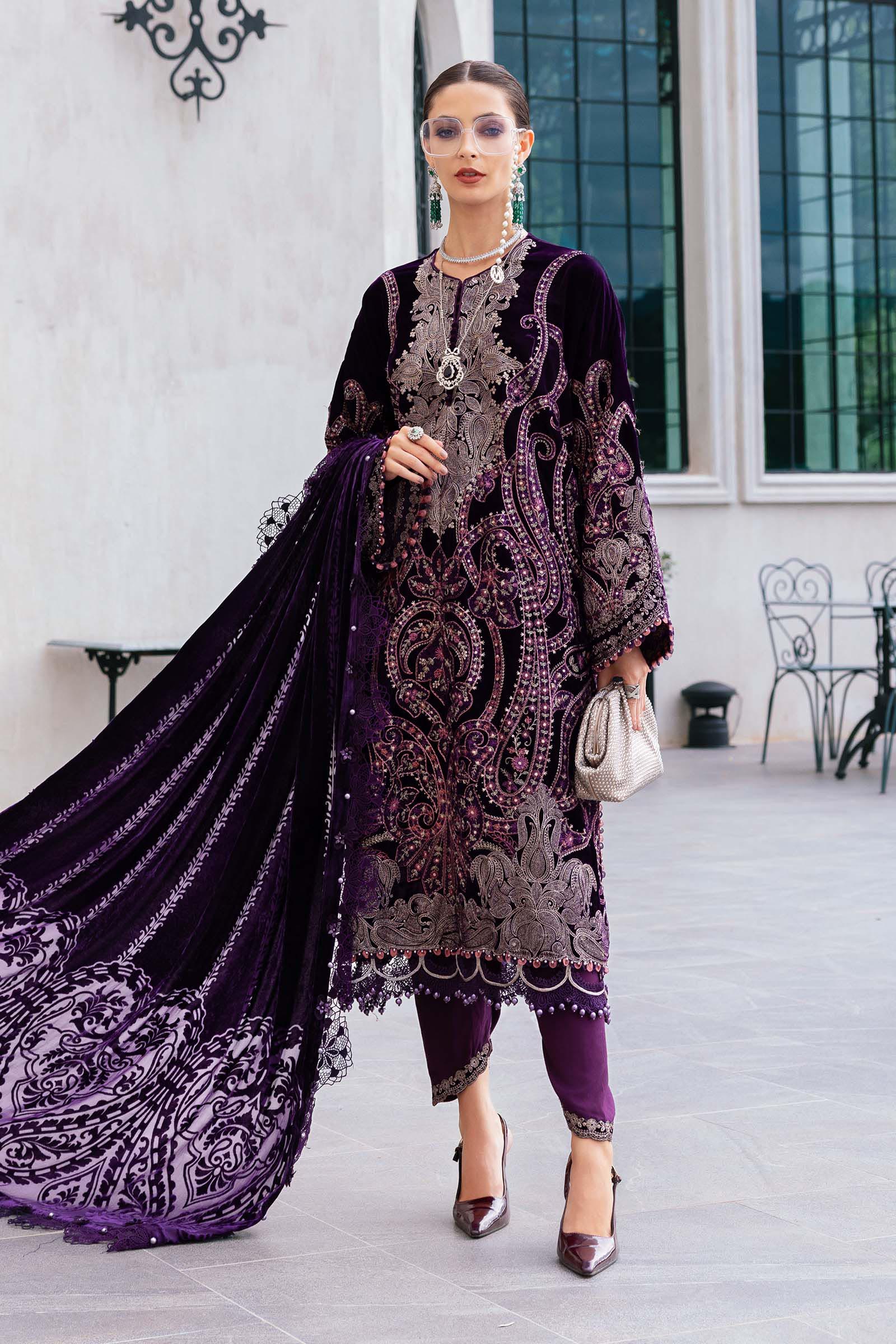 Maria B | Winter Luxe 25 | WL-1311 - House Of Hania