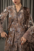 Maria B | Winter Luxe Pret 25 | WLS-1303-BEIGE - House Of Hania