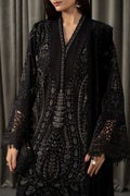 Maria B | Winter Luxe Pret 25 | WLS-1307-Black - House Of Hania