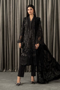 Maria B | Winter Luxe Pret 25 | WLS-1307-Black - House Of Hania