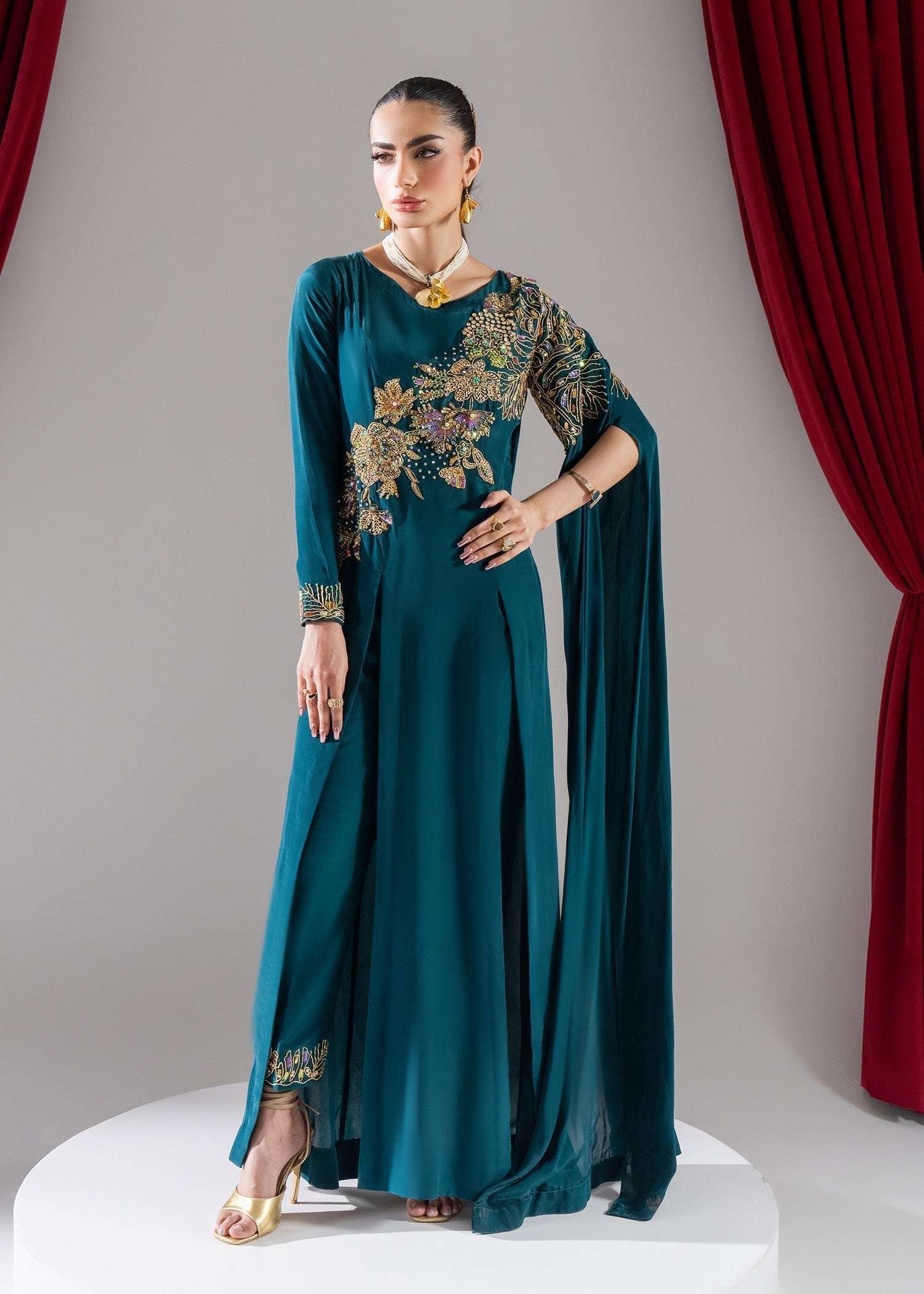 Maria Osama Khan | Celeste 24 Formals | Elysian - House Of Hania