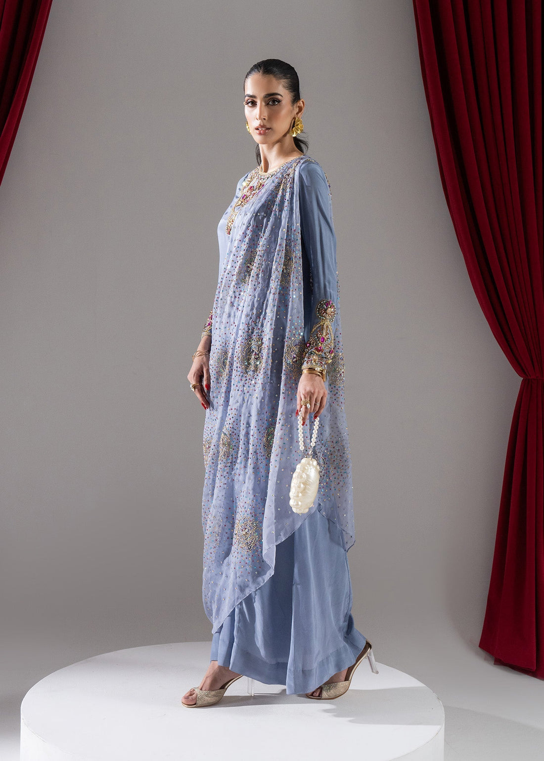 Maria Osama Khan | Celeste 24 Formals | Lune - House Of Hania