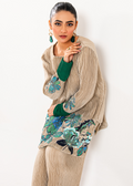 Maria Osama Khan | Claire Pleated Silk | Stardust - House Of Hania