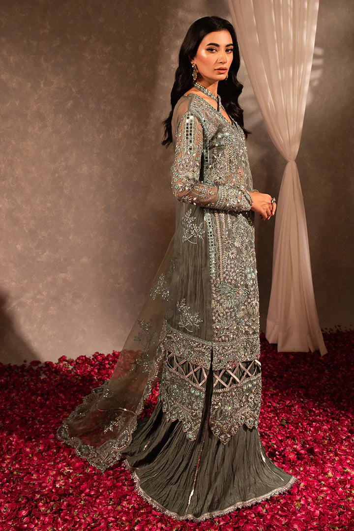 Maria Osama Khan Dastaan Festive Formal 3Pc Suit DS-01 Mehr - House Of Hania
