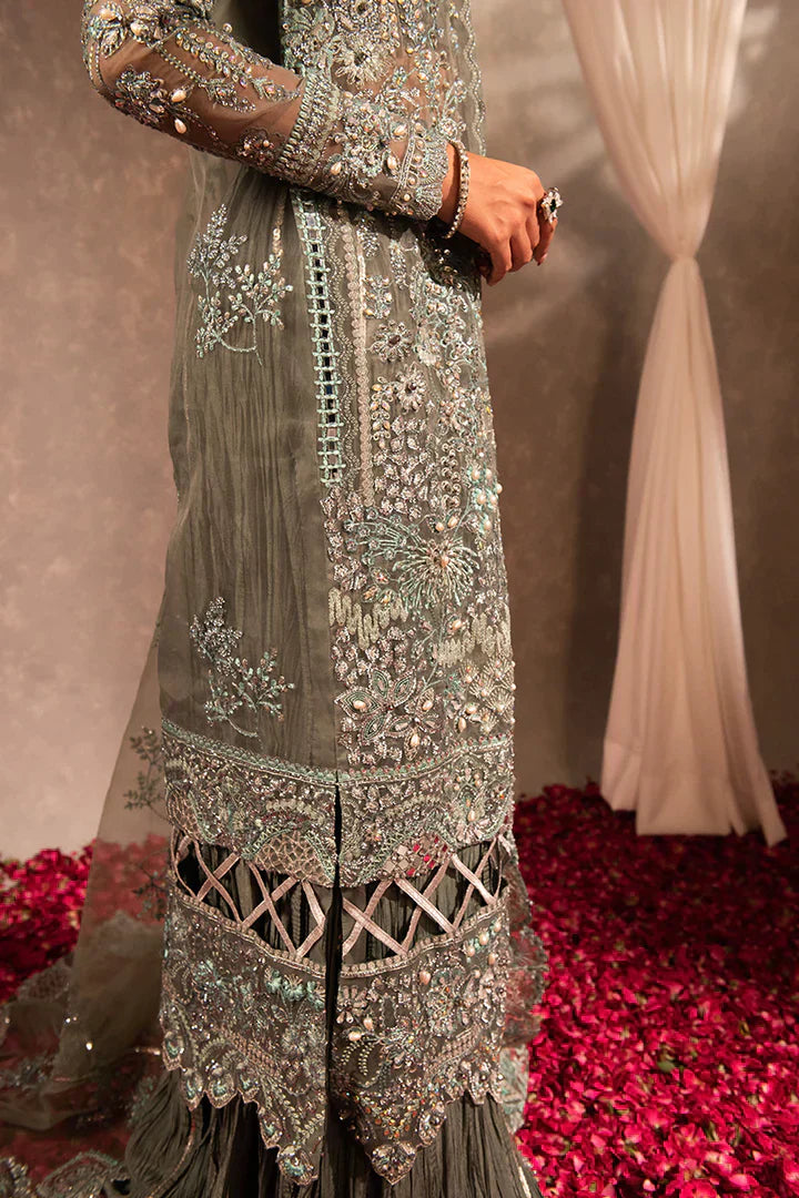 Maria Osama Khan Dastaan Festive Formal 3Pc Suit DS-01 Mehr - House Of Hania
