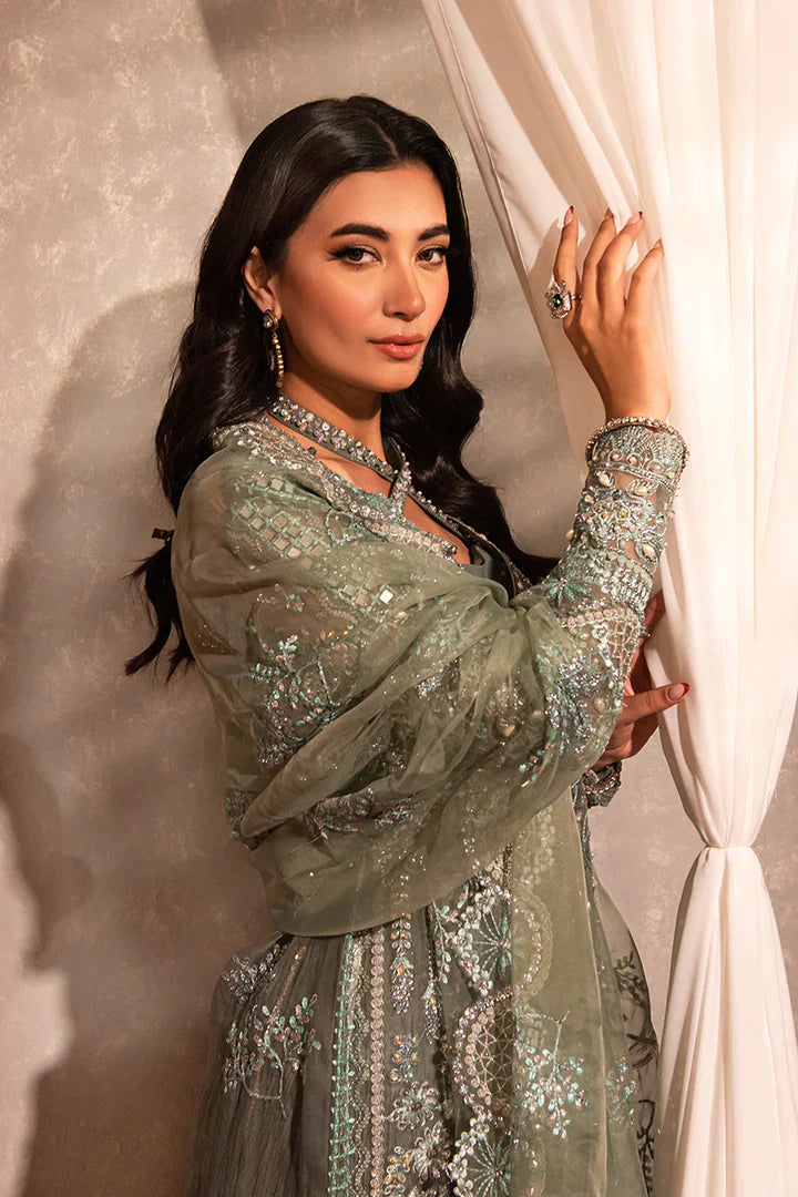 Maria Osama Khan Dastaan Festive Formal 3Pc Suit DS-01 Mehr - House Of Hania