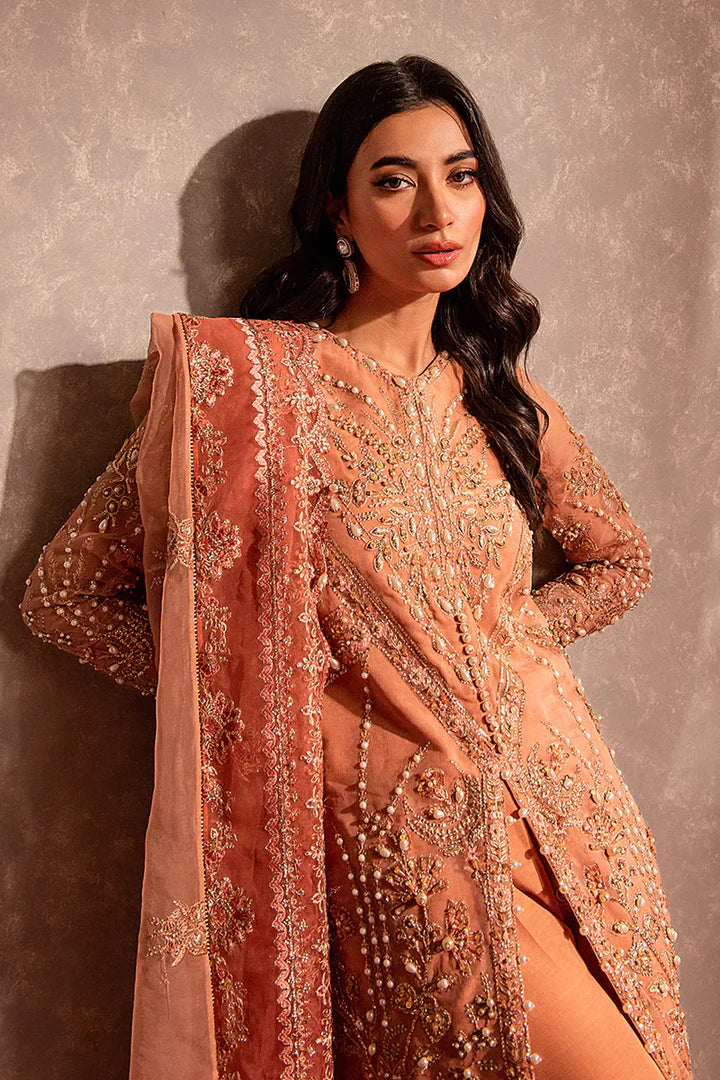 Maria Osama Khan Dastaan Festive Formal 3Pc Suit DS-02 Aarzoo - House Of Hania