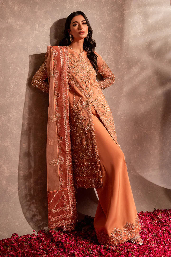 Maria Osama Khan Dastaan Festive Formal 3Pc Suit DS-02 Aarzoo - House Of Hania