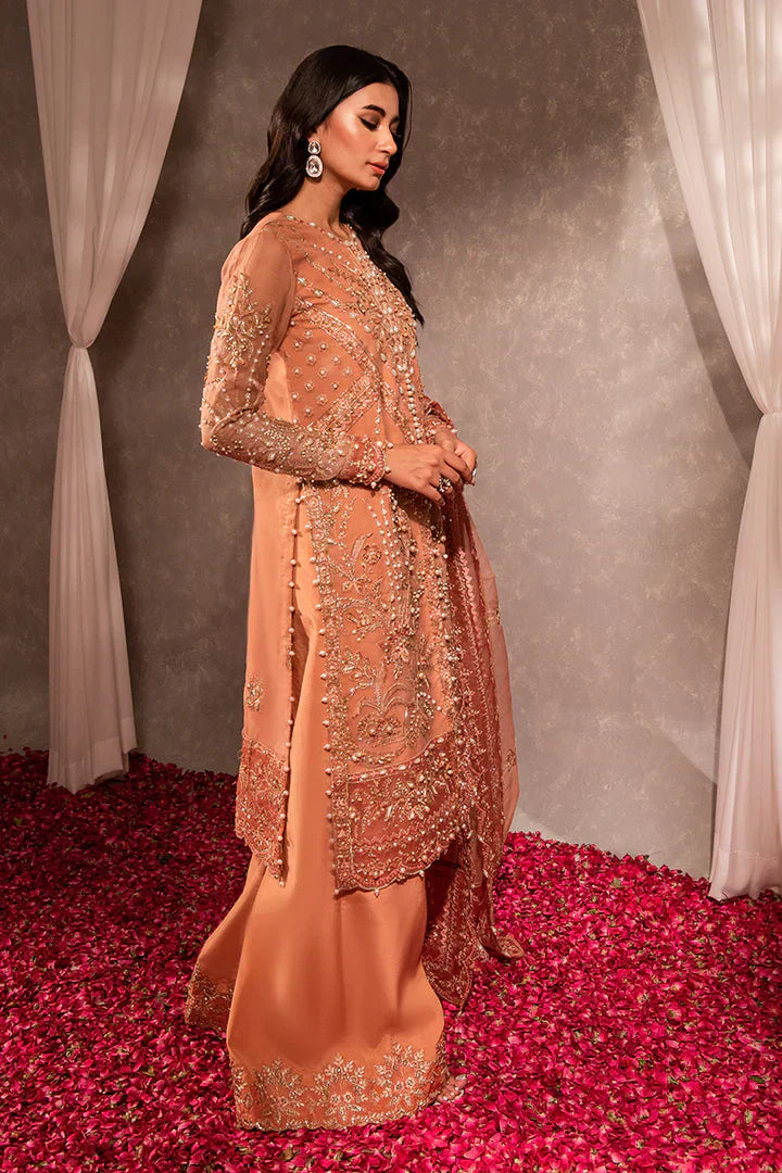 Maria Osama Khan Dastaan Festive Formal 3Pc Suit DS-02 Aarzoo - House Of Hania