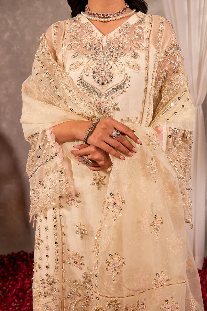 Maria Osama Khan Dastaan Festive Formal 3Pc Suit DS-03 Hoor - House Of Hania