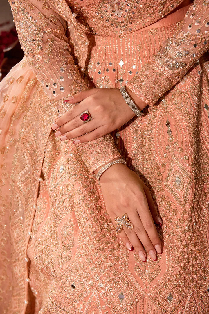 Maria Osama Khan Dastaan Festive Formal 3Pc Suit DS-04 Roshan - House Of Hania