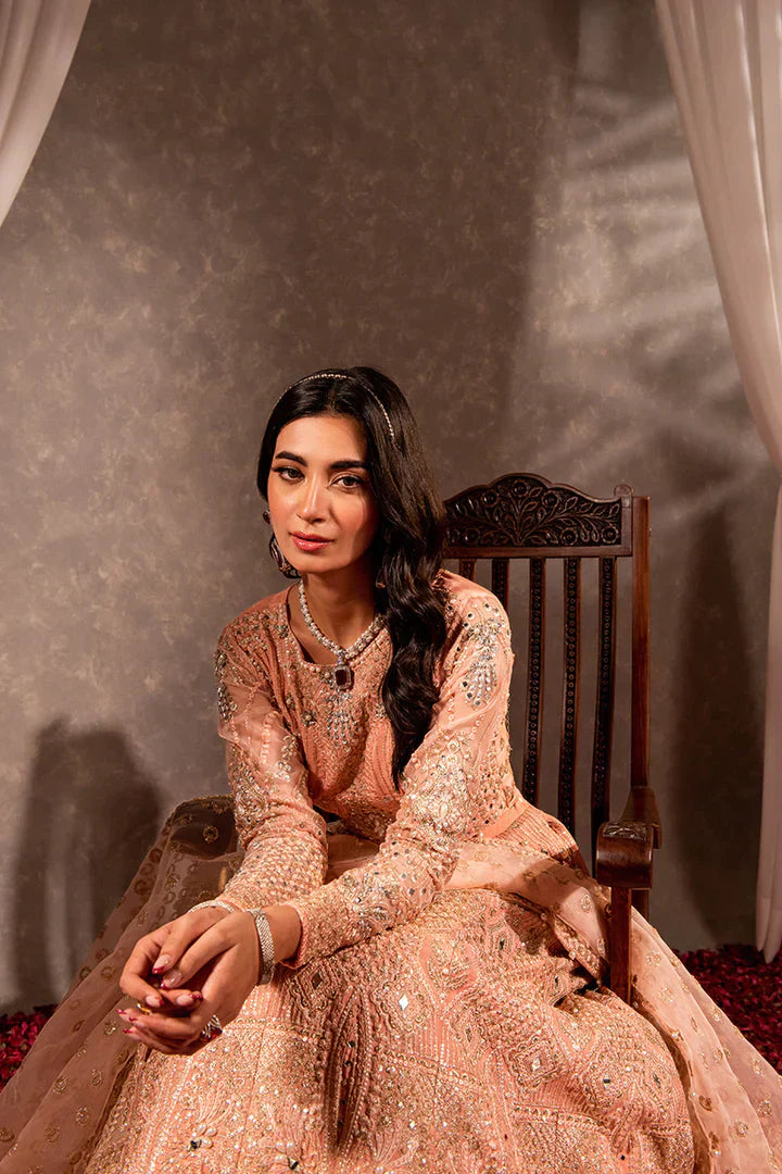 Maria Osama Khan Dastaan Festive Formal 3Pc Suit DS-04 Roshan - House Of Hania