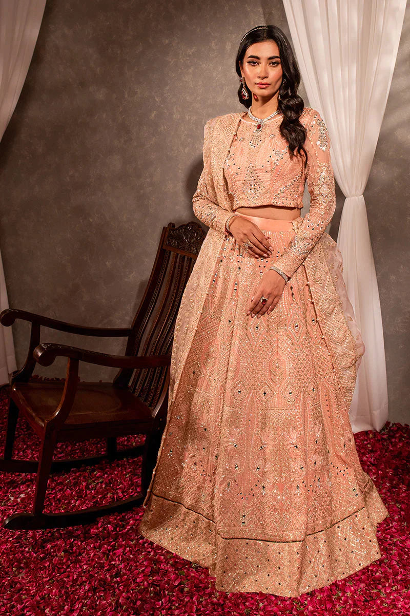 Maria Osama Khan Dastaan Festive Formal 3Pc Suit DS-04 Roshan - House Of Hania