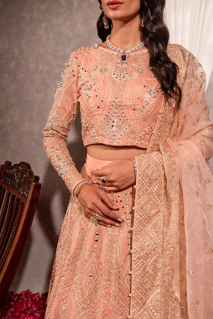 Maria Osama Khan Dastaan Festive Formal 3Pc Suit DS-04 Roshan - House Of Hania