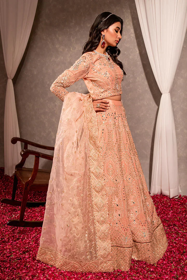 Maria Osama Khan Dastaan Festive Formal 3Pc Suit DS-04 Roshan - House Of Hania