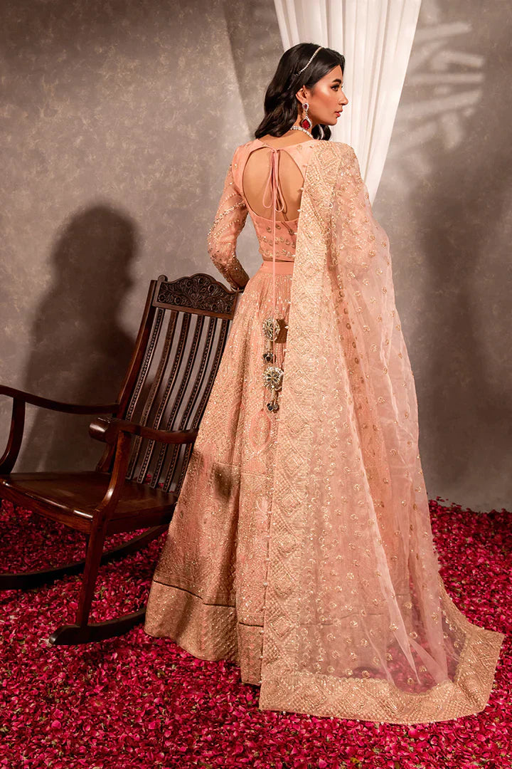 Maria Osama Khan Dastaan Festive Formal 3Pc Suit DS-04 Roshan - House Of Hania