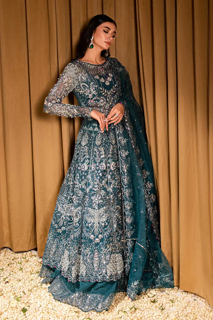 Maria Osama Khan Dastaan Festive Formal 3Pc Suit DS-06 Sanam - House Of Hania