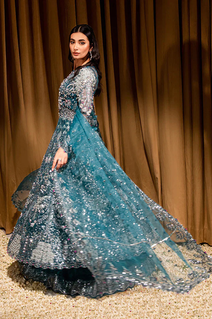 Maria Osama Khan Dastaan Festive Formal 3Pc Suit DS-06 Sanam - House Of Hania